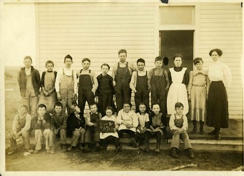 Photo of Pepper Box School children, 1913