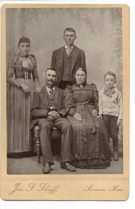 Photo of the Wright Family