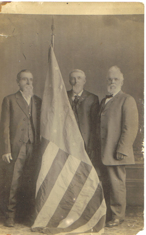 Photo of William Henry Wright, W.S. Nash, and E. R. Murphy