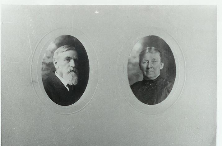 Photo of William Henry Chadwick and wife