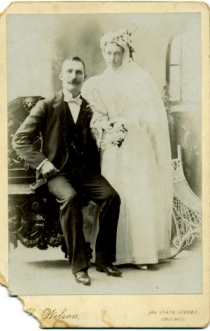 Photo of an unknown couple