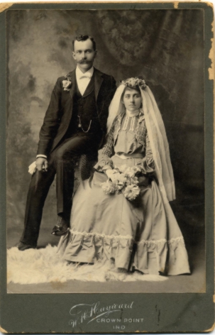 Photo of unknown couple.