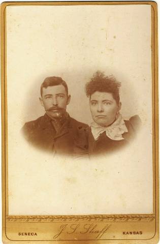 Photo of an unknown couple