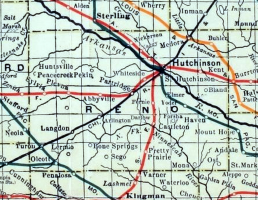 1915 JW Stouffer RR Map