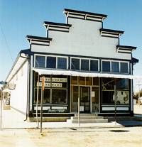 Plevna, Kansas, General Store as it was before the fire in January, 1997